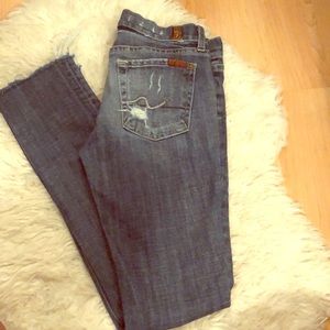 7 For All Mankind Roxanne in Super Vintage Nakita